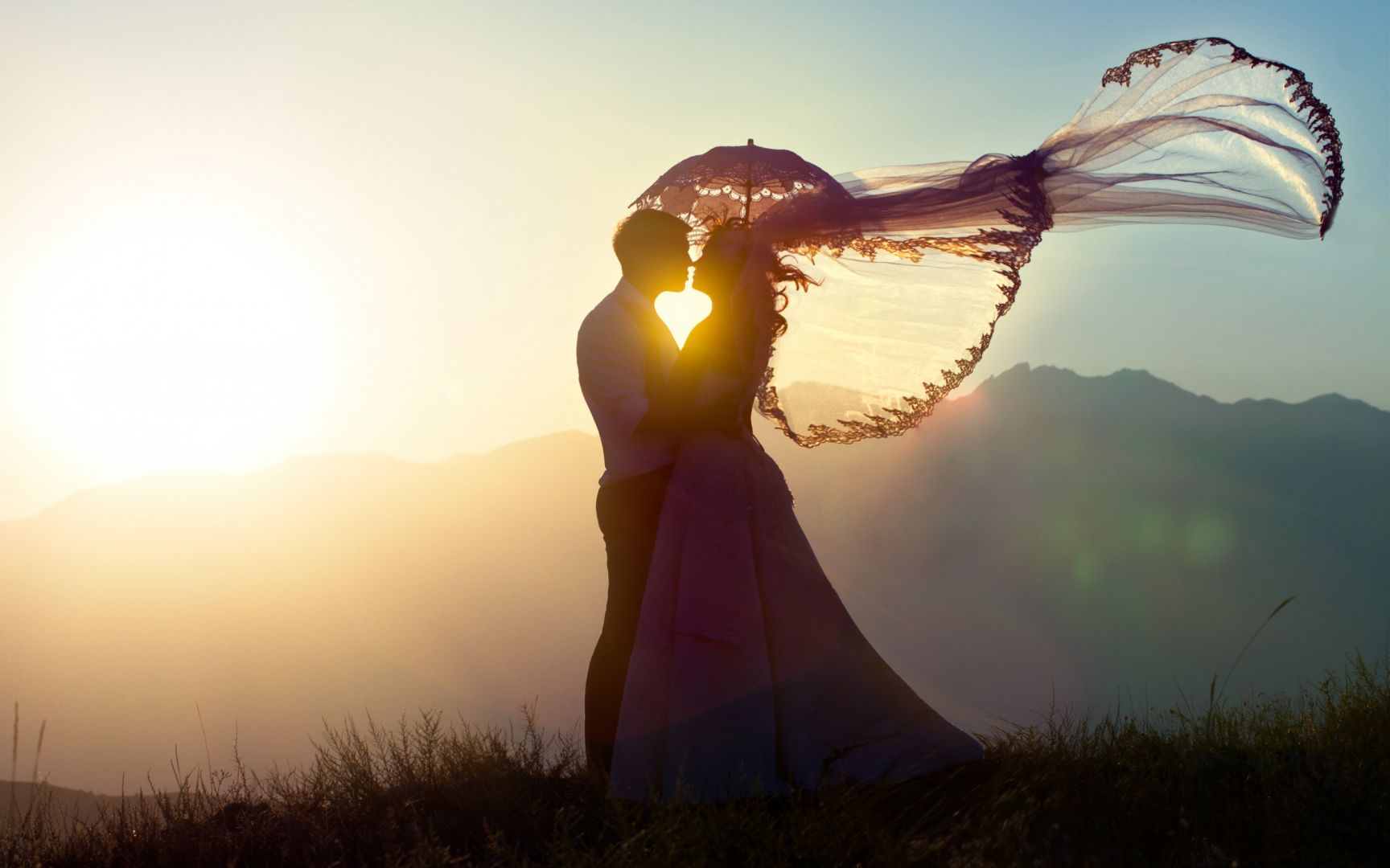 wedding-couple-sunset-romance